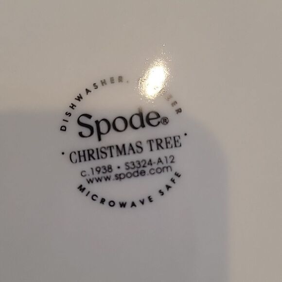 Vintage Spode 7.75" salad/bread/dessert plates set of 4 - Picture 3 of 5